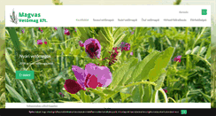 Desktop Screenshot of magvas.hu
